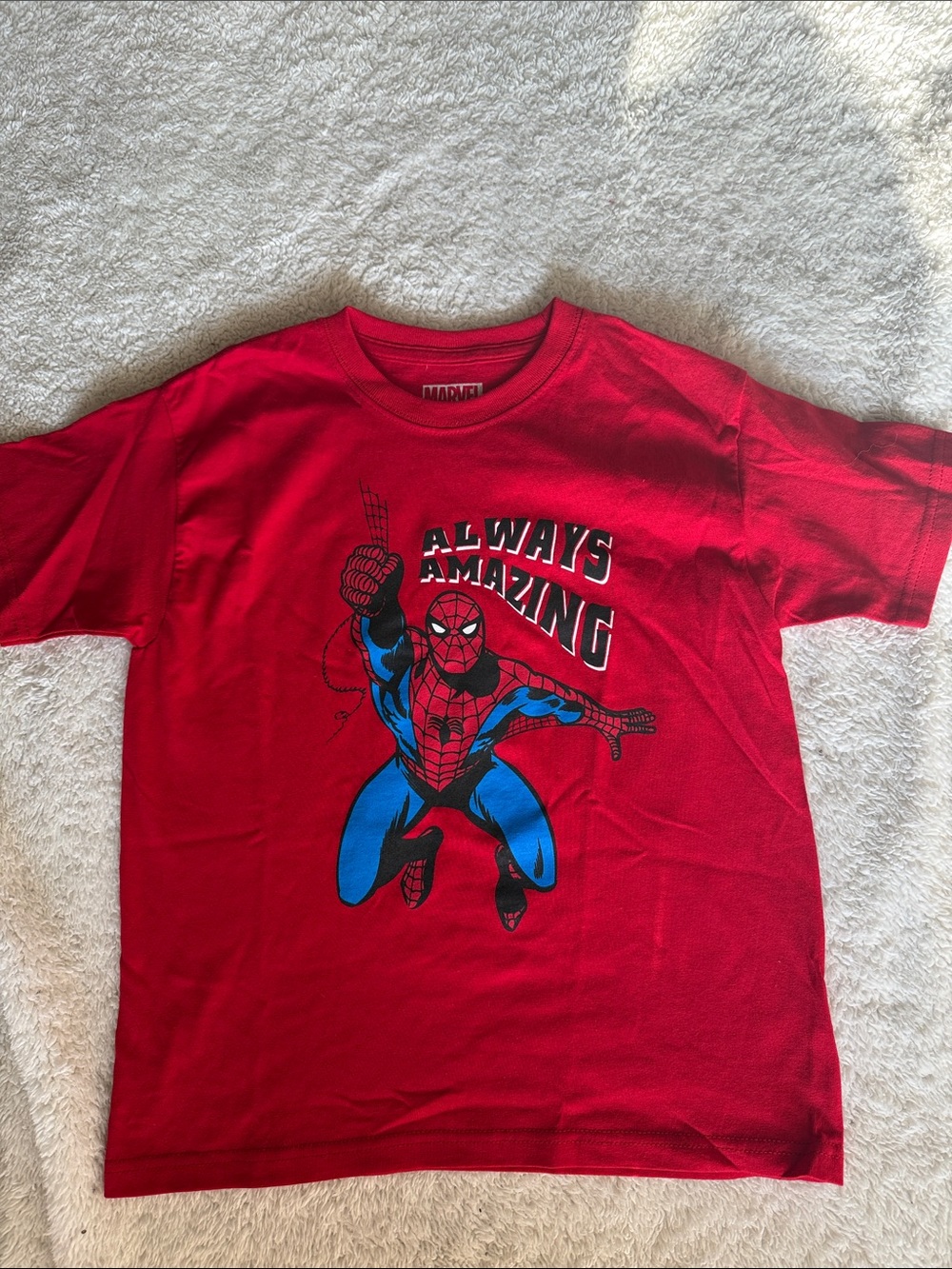 Marvel Spider-Man "Always Amazing" Kids Tee